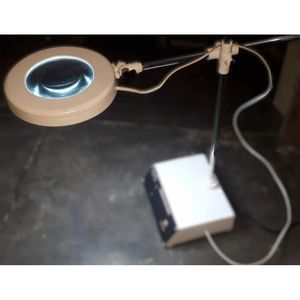 Digital Handheld Magnifying Glass with LED <b>Lights</b> Optical Glass Lens ABS Material Jewelers Loupe Pocket <b>Magnifier</b> for Reading - Product Image 2