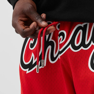 Short en polyester confortable et décontracté à taille moyenne imprimé pour hommes maillot de basket-ball maille court taux de gros bon marché service OEM - Product Image 3