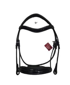 Brida de doma de cuero personalizada para hombres, nuevo diseño, fabricantes de caballos ecuestres, de la mejor calidad, al por mayor internacional - Product Image 1
