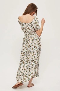 Vestido de algodón indio hecho a mano, ropa de verano elegante con regalo de boda de novia personalizado, nuevo diseño informal de moda - Product Image 3