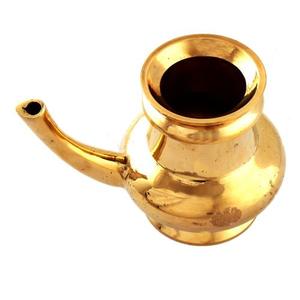 Good Selling Brass Dhoop Holder With Wooden Handle Indian Traditional Dhoop <b>Cones</b> or Resin <b>Incense</b> <b>Incense</b> Stick Brass Agardan - Product Image 6