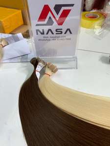 Extensions de cheveux humains vietnamiens à ruban adhésif, ondulation naturelle, cheveux vierges de haute qualité, double trame, brillants et doux, meilleur prix - Product Image 4