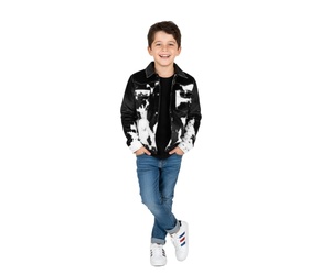 Top Leather Genuine <b>Men's</b> Premium Cow Hide Leather <b>Jacket</b> Custom Made High Street Vintage Western Style ODM Supply <b>Men</b> Women Kid - Product Image 1