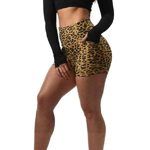 Haute qualité Fitness dames entraînement personnalisé femmes athlétique jogger Shorts coton Gym respirant Shorts femmes - Product Image 4