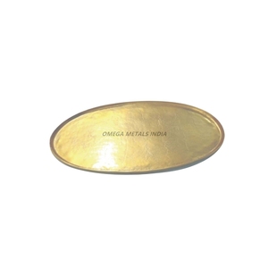 Plateau de service rond moderne argenté avec un design empilé unique et une finition élégante Affichages élégants pour divertir les invités - Product Image 2