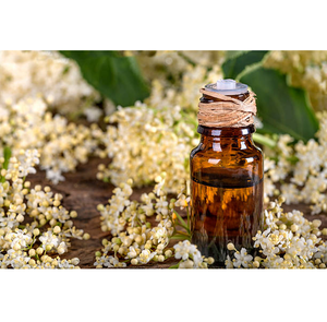 Huile essentielle de fleur de sureau de qualité thérapeutique pure et naturelle pour aromathérapie soins de la peau diffuseur de Relaxation anti-âge - Product Image 5