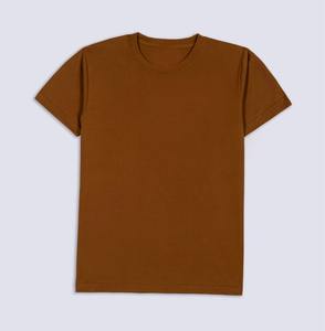 Camiseta Lisa de Alta Calidad para Hombre, 100% Algodón, Material Suave, Cómodo, Transpirable, de Secado Rápido, Informal, para Impresión por Transferencia Térmica - Product Image 1