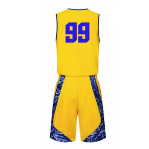 Uniformes de baloncesto de diseño personalizado de calidad superior Pantalones cortos de verano de secado rápido Tamaño XS Venta al por mayor 100% Poliéster Ropa de transferencia de calor - Product Image 2