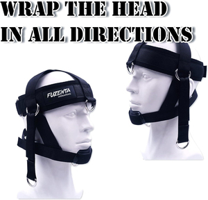 Arnés de Cabeza con Relleno de Neopreno para Entrenamiento Muscular de Cuello, Accesorios de Gimnasio, Arnés de Cabeza con Cadena Resistente y Logotipo Personalizado - Product Image 2