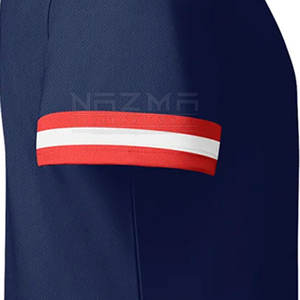 Uniformes de Béisbol Personalizados de Alta Calidad, Camisetas de Algodón, Bambú y Poliéster con Malla Transpirable, Cuello en V, Unisex, para Adultos - Product Image 6