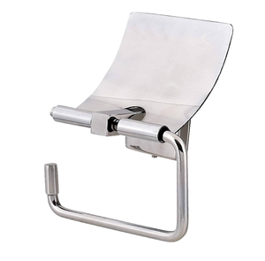 Support de papier de soie en acier inoxydable de bonne qualité 4 pièces d'artisanat brillant poli Logo personnalisé accepté - Product Image 5