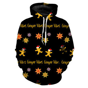 Sweat à capuche de Noël pour homme tendance, de haute qualité, graphique, chaud, pull de fête, tenue d'hiver élégante, sweat à capuche de Noël pour homme - Product Image 5