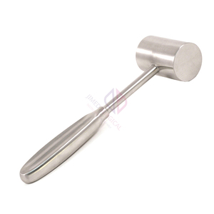 2025 Mead Mallet Tête Solide 19.5cm Marteau Chirurgical Orthopédique en Acier, Outil de Levage d'Os Dur pour Usage Chirurgical et Médical - Product Image 5