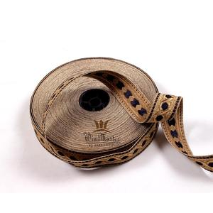 2024 vente en gros OEM personnalisé de haute qualité lacets tressés tissu dentelle personnalisé couleur taille Logo impression réglable tresse brodée - Product Image 5