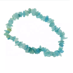 Chip <b>Bracelet</b> Natural Aquamarine Chip <b>Bracelet</b> <b>Crystal</b> Stone Chip <b>Bracelet</b> Gemstone Women Colorful Natural <b>Crystal</b> Wholesaler - Product Image 2