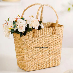 Customized Rectangular <b>Rattan</b> Storage <b>Basket</b> for Fruit and Vegetable <b>Rattan</b> <b>Basket</b> Bread Display <b>Basket</b> Made - Product Image 6