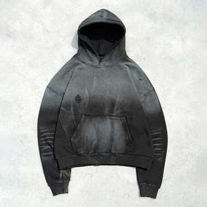 Sweats à capuche et sweat-shirts pour hommes personnalisés de qualité supérieure nouveau style sweat à capuche surdimensionné pour hommes sweats à capuche épais en coton mélangé - Product Image 3