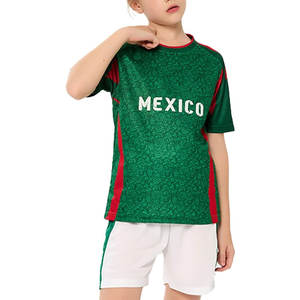 ชุดเสื้อผ้าสำหรับเด็กชุดยูนิฟอร์มฟุตบอลสำหรับเด็กชายมีสีพิมพ์ลายโลโก้ขนาดตามสั่ง - Product Image 1