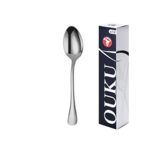 Mr. Spoon Série Liso, Cuillère à soupe, 200 mm, Acier inoxydable 18/0, Manche monobloc, Argenté, Compatible lave-vaisselle, Hôtellerie Restauration - Product Image 1