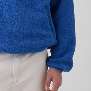 Sudadera Cómoda para Hombre en Material Sherpa / Cuello Alto con Cierre y Bolsillo Frontal con Cierre para un Diseño Urbano Moderno para Pedidos al por Mayor - Product Image 4