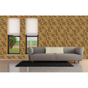 Petit bloc en teck de 48 \ "x 12 \" pour panneaux d'affichage - Product Image 4