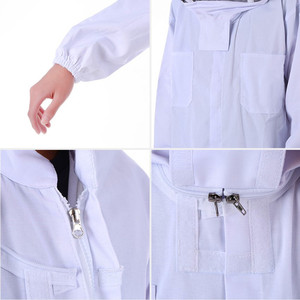 Tuta da ape professionale per uomo e donna apicoltore tuta per apicoltore con guanto vestito cappuccio ventilato - Product Image 3