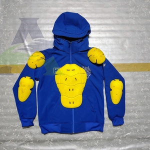 Custom Logo Print Men's Softshell <b>Racing</b> <b>Jackets</b> Breathable Waterproof Windbreaker for Motorcycle <b>Jackets</b> Blue Color - Product Image 5