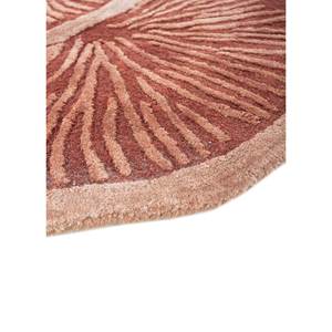 Alfombra Aurelia Top-320 de Lana y Viscosa Hecha a Mano con Diseño Abstracto Rojo y Naranja para Dormitorio, Sala de Estar, Pasillo - Rectangular - Product Image 4