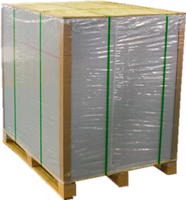Carton duplex couché avec dos gris 250 g/m², carton gris pour emballage et accessoires vestimentaires