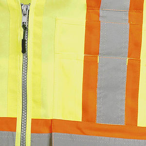 Gilet de sécurité à prix avantageux, design moderne confortable, conception personnalisée, gilet réfléchissant haute visibilité, fournisseur de gilets de sauvetage personnalisés - Product Image 2