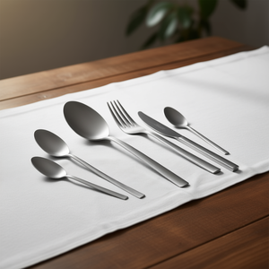 Juego de Cubiertos de Acero Inoxidable Cromado Satinado de 24 Piezas, Modelo COF24FH TSA, Colección de Cuchillos Eme - Product Image 3