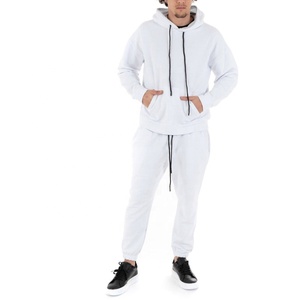 Nouveau survêtement personnalisé ensemble de jogging haute qualité Logo hommes pantalons de survêtement et sweat à capuche ensemble 100% coton survêtement pour hommes - Product Image 1