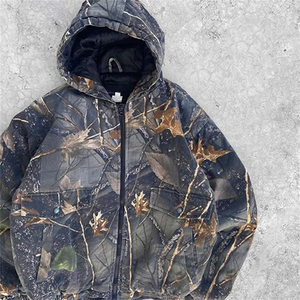 Sudadera con capucha Fabricante Personalizar Caza Sudadera con capucha Heavyweight All Over Digital Real Tree Impreso Sudadera con capucha Hombres - Product Image 3