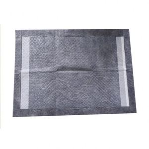 Factory Direct Disposable Puppy Pet Absorbent Black Film Dog Training Pee Pad <b>Bamboo</b> Charcoal Material - Product Image 2
