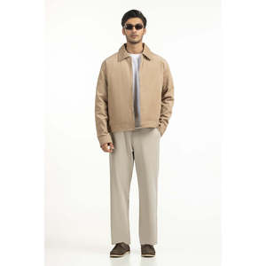 Chaquetas Casuales de Pana de Corte Regular MN-JKT-WS25-111 XS-XL con Cuello Alto y Cierre de Cremallera para Primavera y Otoño - Product Image 5