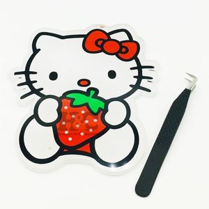 Herramienta Profesional para Extensión de Pestañas de Acrílico Hello Kitty, Ecológica, Herramienta de Belleza, Azulejos Planos de Mink Sostenibles - Product Image 6
