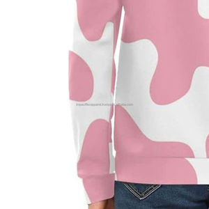 Sweatshirts courts d'hiver solides pour femmes avec logo sur le devant 100% coton col roulé, fermeture éclair, courts, sweats à capuche pour femme - Product Image 5