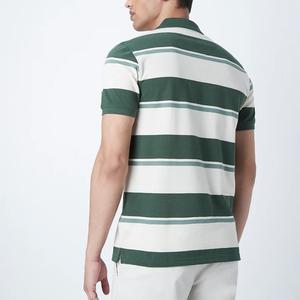Camisetas y Camisas de Hombre a Rayas de Secado Rápido, Antiarrugas, Tejidas, de Alta Calidad, Exportación Directa de Fábrica, Más Vendidas - Product Image 4