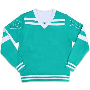 Long Sleeves College University 100% Cotton Embroidery Quick Dry Breathable <b>Sweater</b> for Winter - Product Image 4