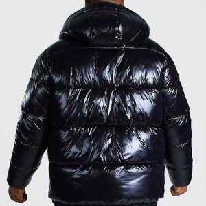 Veste matelassée brillante Veste d'hiver Meilleure vente Fabricant Manches longues Bonne qualité Veste matelassée unisexe authentique pour hommes - Product Image 3