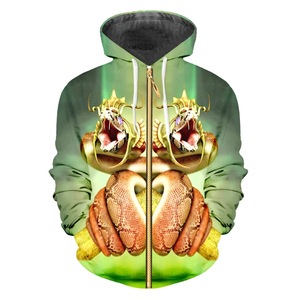 เสื้อมีฮู้ดเสื้อสวมหัวลายต้นไม้หลากสีสำหรับผู้ชายเสื้อผ้าฮิปฮอปผ้าฝ้าย100% ฤดูใบไม้ร่วง3D ระเหิดแบบกำหนดเองได้2025 - Product Image 1