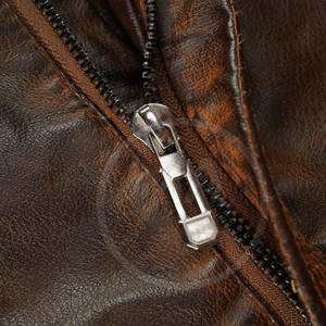 Concevez vos propres vestes en cuir à la mode Veste en cuir de haute qualité pour hommes au meilleur prix Veste en cuir à manches longues - Product Image 3