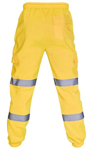 Pantalones de Alta Visibilidad OEM con Cinta Reflectante, Seguridad en el Trabajo, Botones, Transpirables, Ligeros, Ropa de Trabajo - Product Image 3
