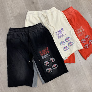 <b>Men</b> Cotton <b>Shorts</b> Custom High Quality 100% Cotton <b>Fleece</b> Training Jogger Running Casual French Terry <b>Shorts</b> Sweat <b>Shorts</b> - Product Image 1