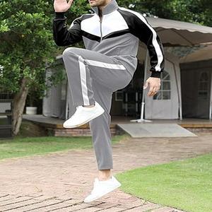 Men's Winter Outdoor Windbreaker Tracksuit Set Printed Waterproof <b>Zip</b>-<b>Up</b> <b>Jacket</b> Pants Breathable Lightweight Sportswear Custom - Product Image 5