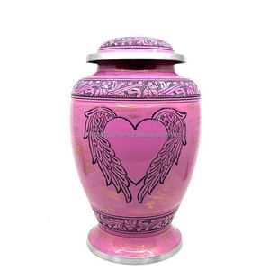 Wholesale Wings Engraved Brass Cremation Urn <b>for</b> Human & Adult <b>Ashes</b> Metal Cremation & <b>Keepsake</b> Memorial Cremation Urns Supplier - Product Image 3
