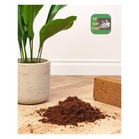Bloc de tourbe de coco en vrac, substrat naturel de fibre de coco pour serres, hydroponie et jardins de terrasse