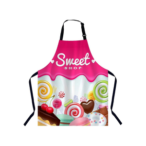 Exporter Quality Eco-Friendly Cotton <b>Kitchen</b> <b>Apron</b> Plain Solid Colour Cooking <b>Apron</b> with Custom Logo - Product Image 4