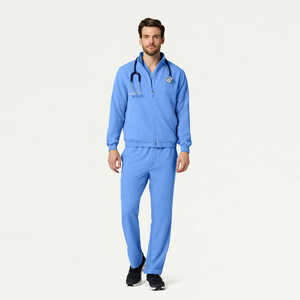 Veste de gommage polaire personnalisée uniforme en spandex d'hôpital - Product Image 6