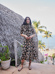 Robe imprimée à fleurs pour femmes - Product Image 6